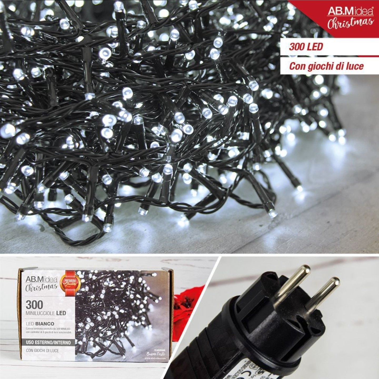 Božićne lampice 300 led