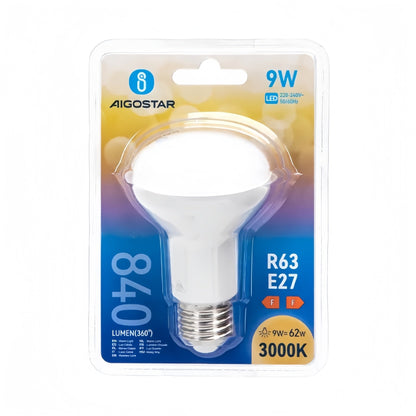 LED Žarulja R63 E27 9W